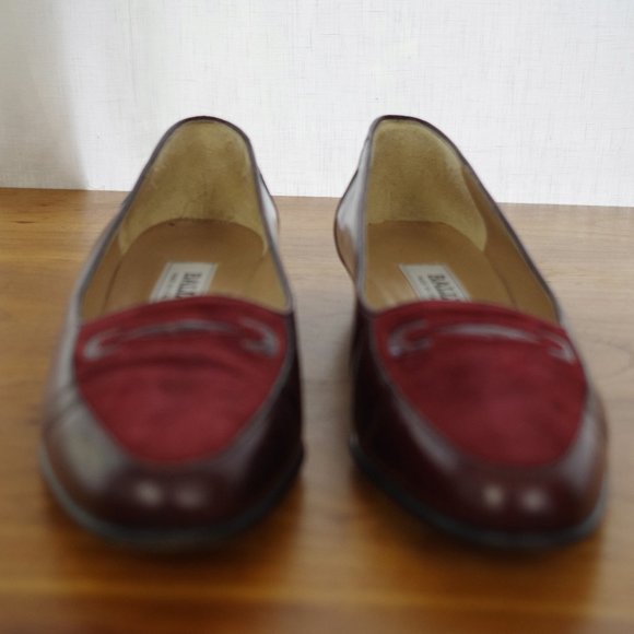 Bally Ladies' Cordovan Colored Leather Flats 8.5M - Picture 9 of 10